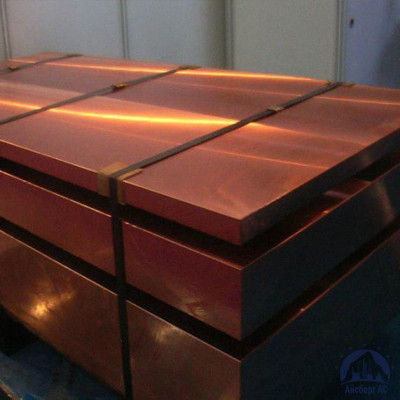 Плита бронзовая 100х600х1500 мм БрАЖНМц 9-4-4-1 купить в Омске