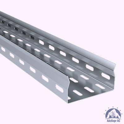 Лоток кабельный перфорированный 500х100 оцинкованный s=1.0 купить в Омске