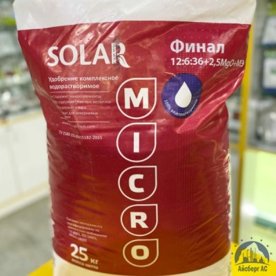 Удобрение SOLAR Финал 12:6:36+2,5MgO+МЭ купить в Омске